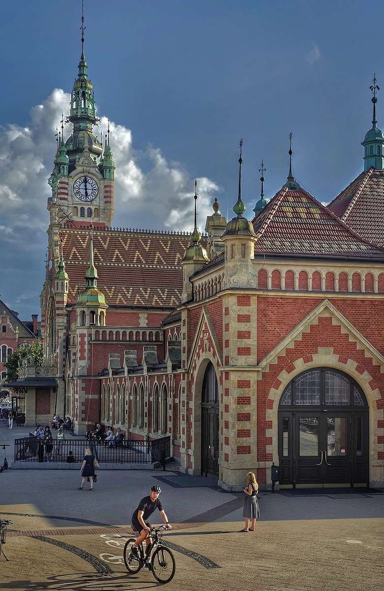 Järnvägsstation i Gdańsk Pussel online