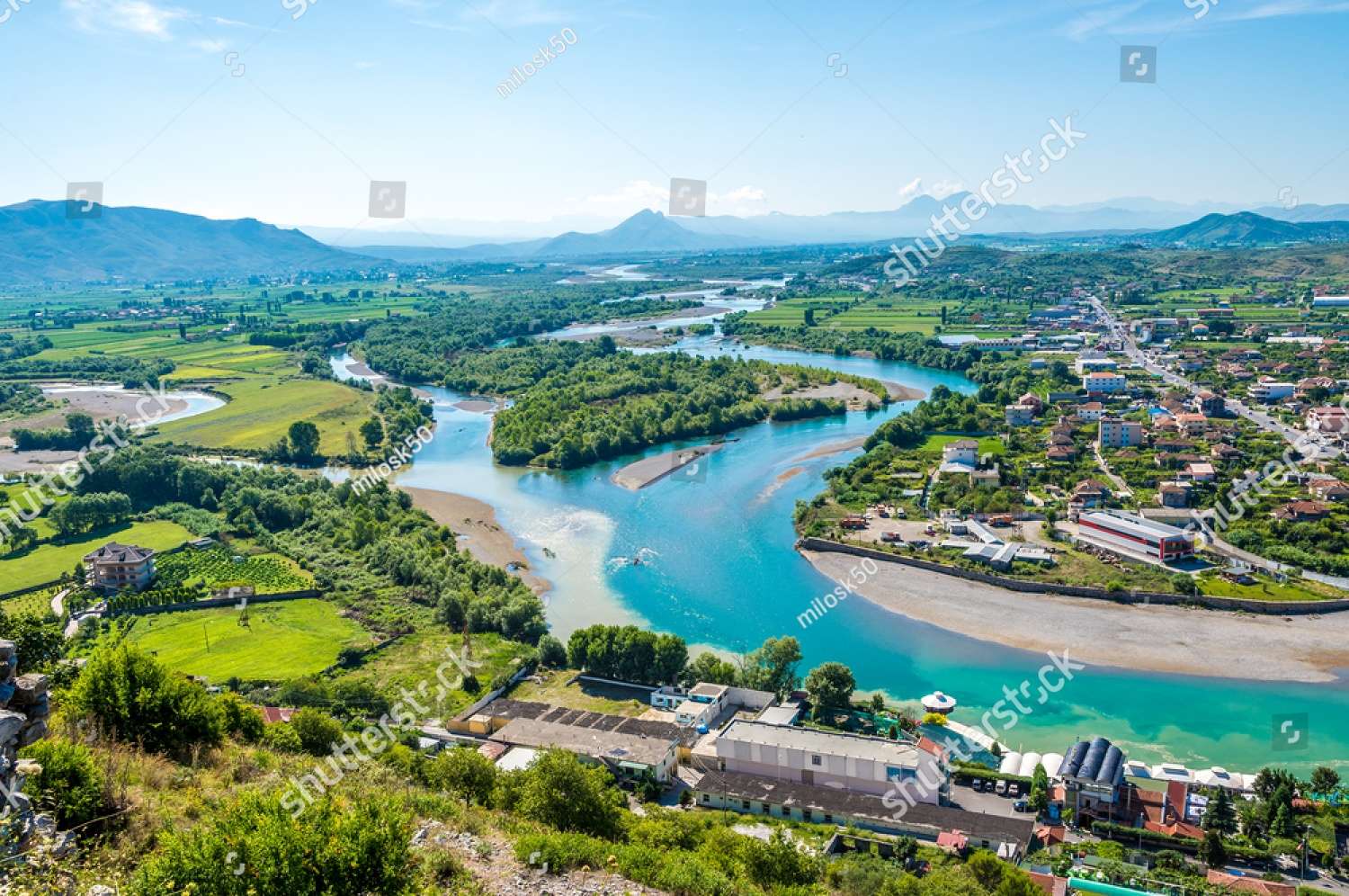 Rivière Drin, Albanie puzzle en ligne