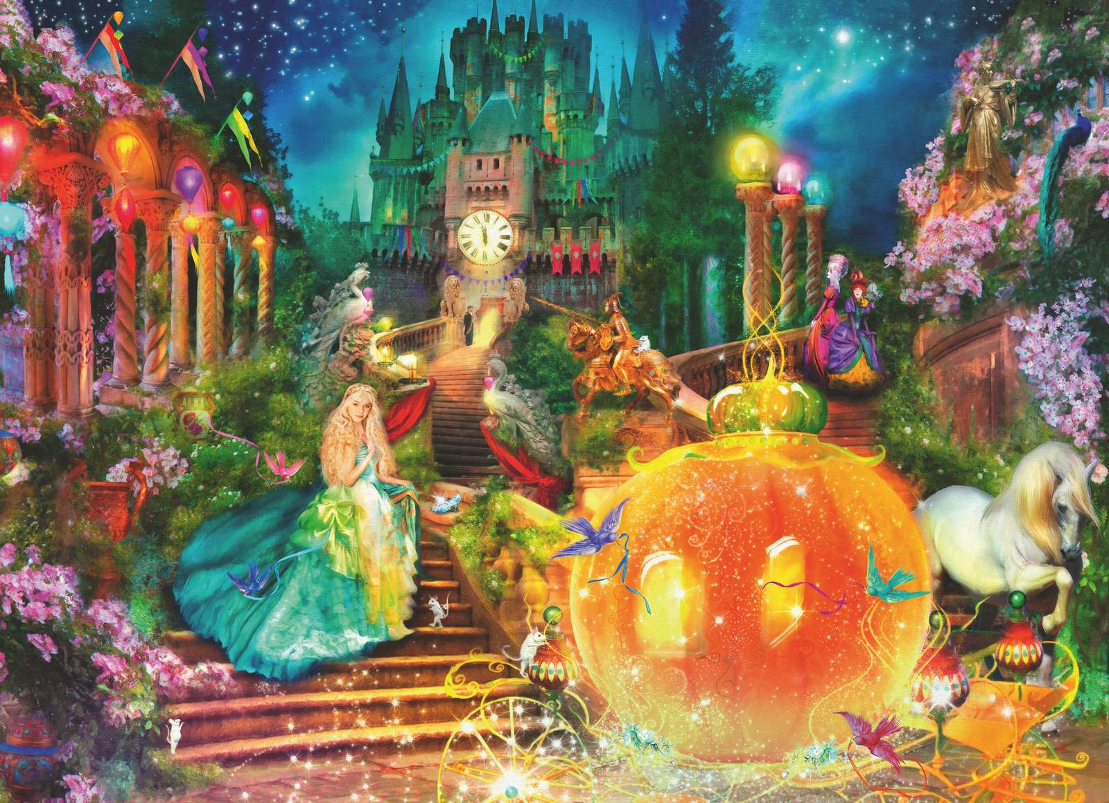 cendrillon à minuit puzzle en ligne