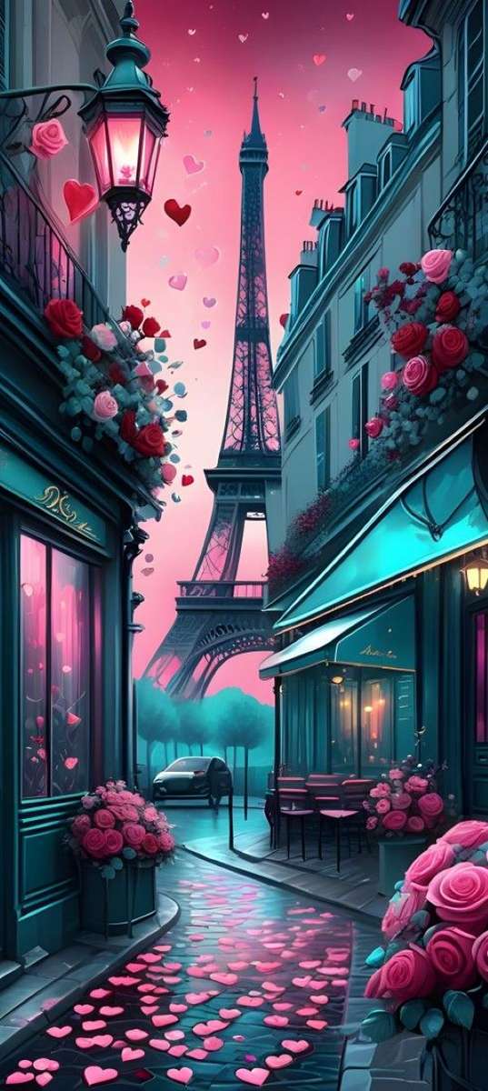 Beautiful Paris. online puzzle