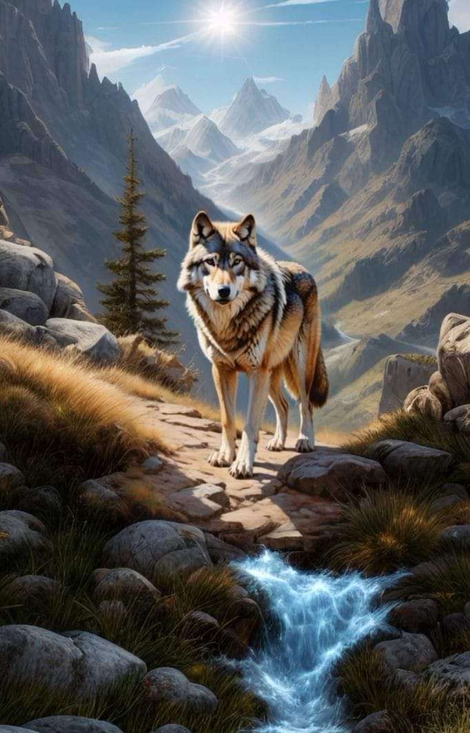 pretty wolf online puzzle