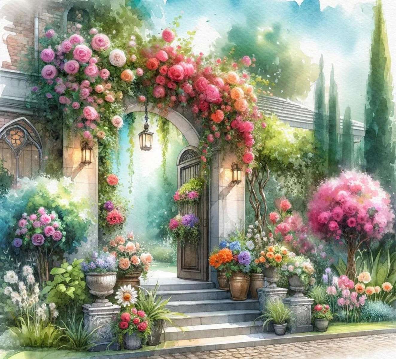 Floral Garden online puzzle