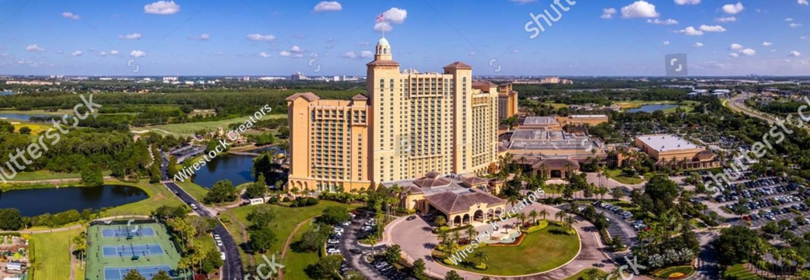 Panorama dell'Hotel Orlando, Stati Uniti puzzle online