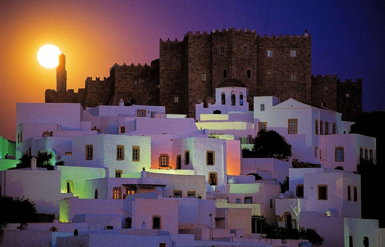 Patmos, Grekland Pussel online