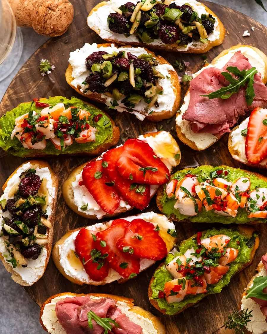 Crostini Appetizer online puzzle