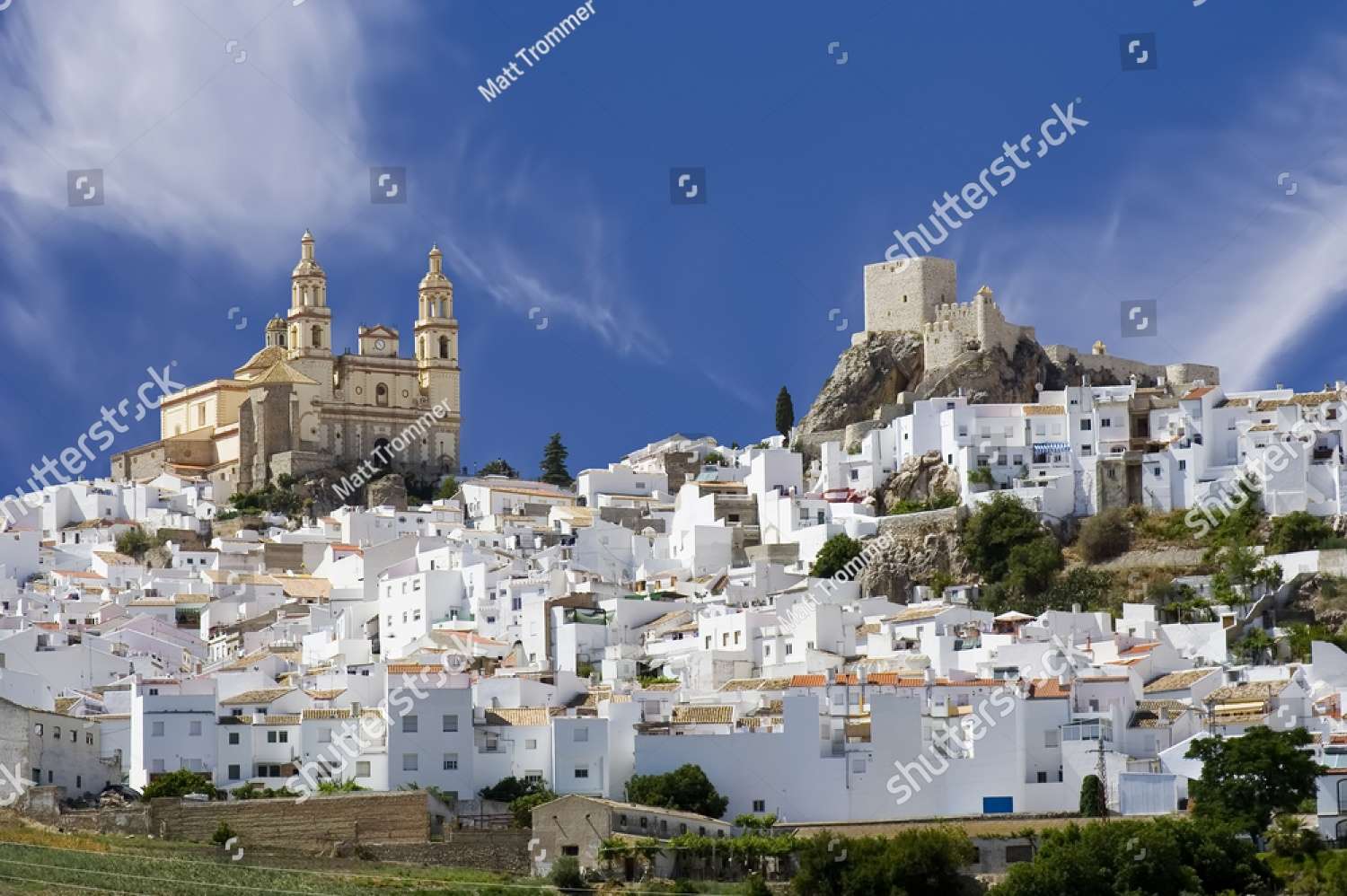 Olvera, Spain online puzzle