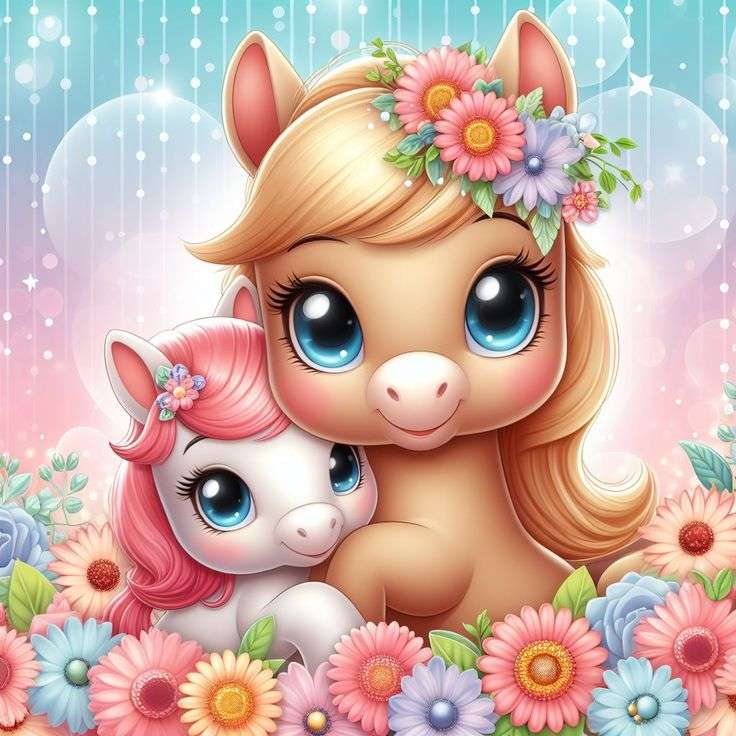 Unicorni puzzle online