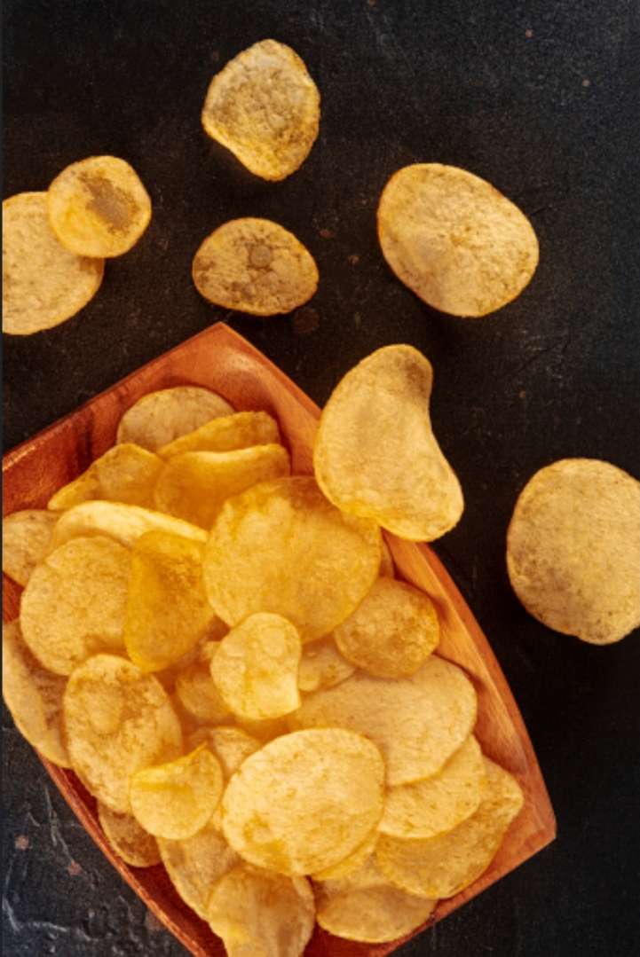 Kartoffelchips Online-Puzzle