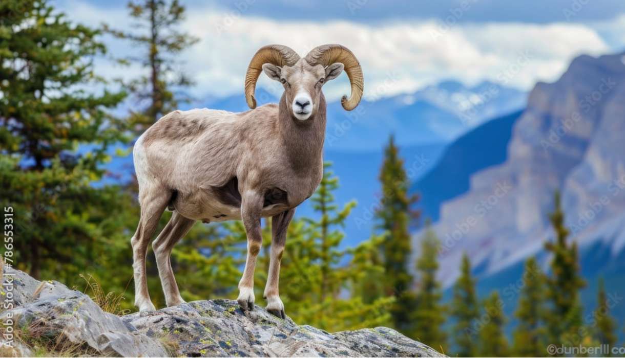 Aries in the Mountains jigsaw puzzle online