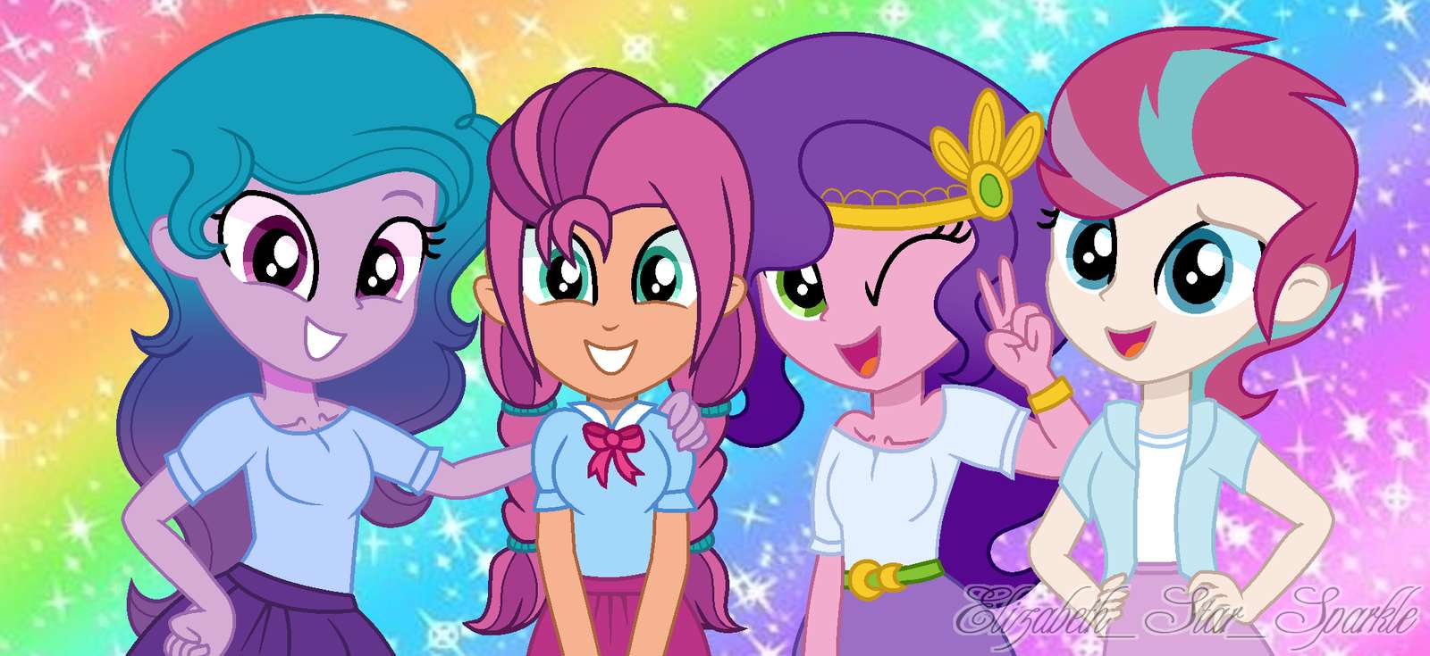 My Little Pony/Een nieuwe generatie: Equestria Girls b legpuzzel online