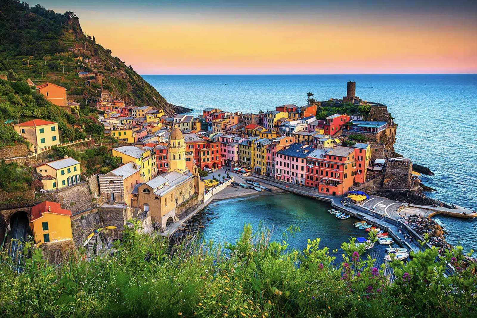 Les Cinque Terre ITÁLIE online puzzle