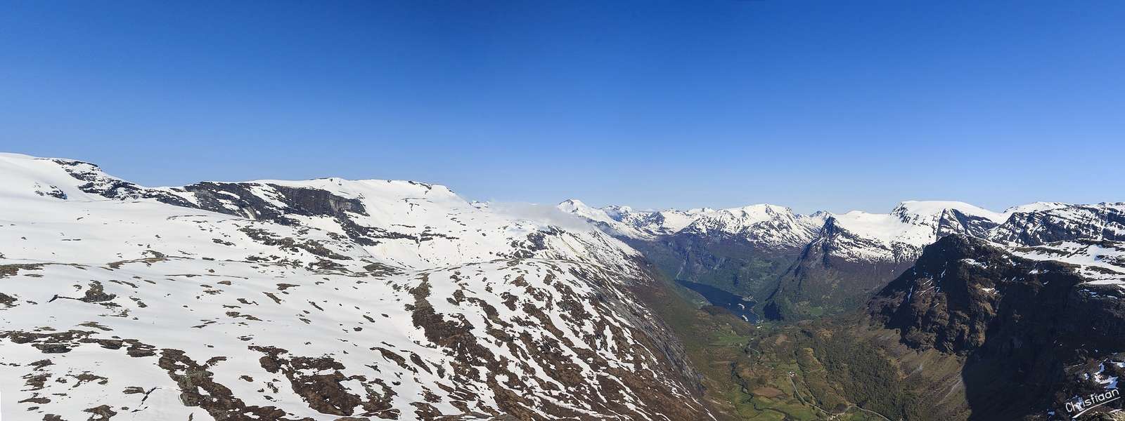 ノルウェー、風景。 オンラインパズル