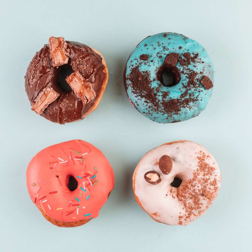 Donuts ❤️❤️❤️❤️❤️❤️❤️❤️ Online-Puzzle