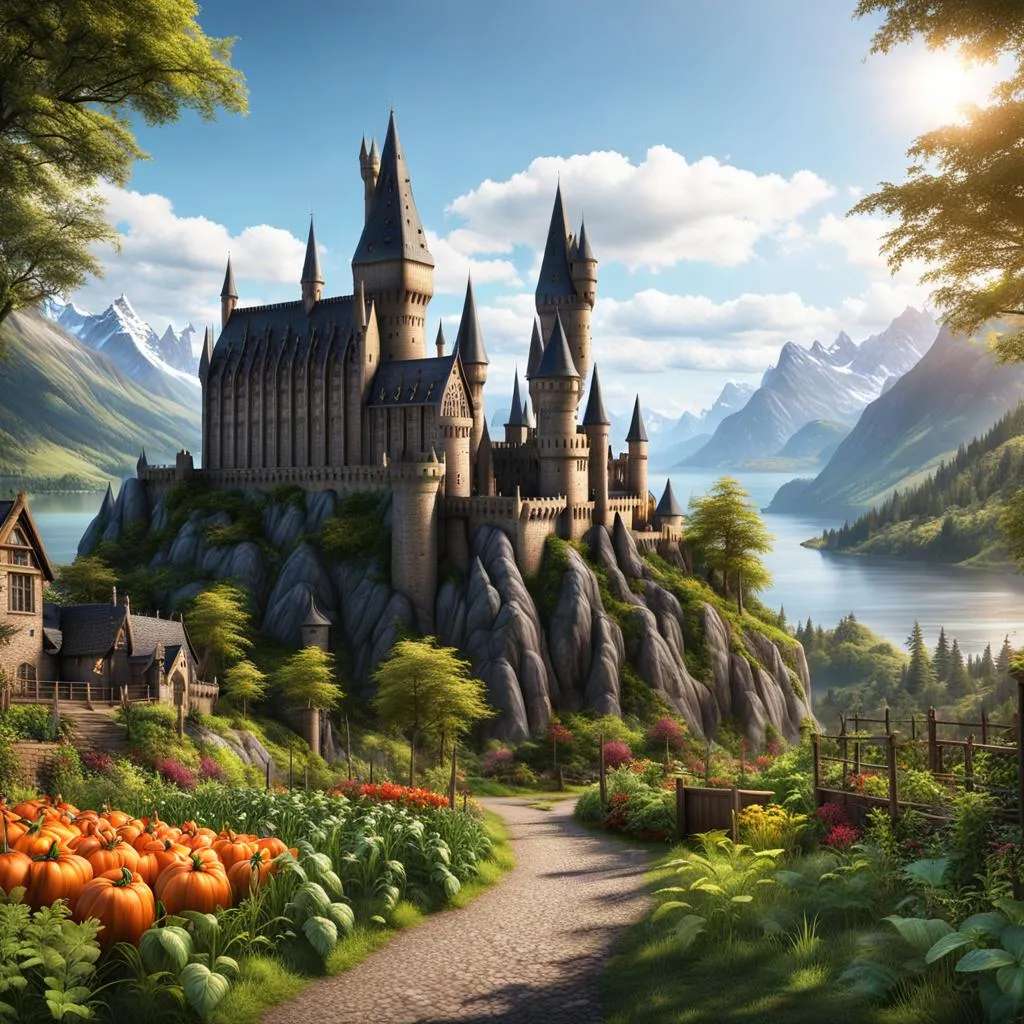 Harry Potter Hogwarts Puzzlespiel online