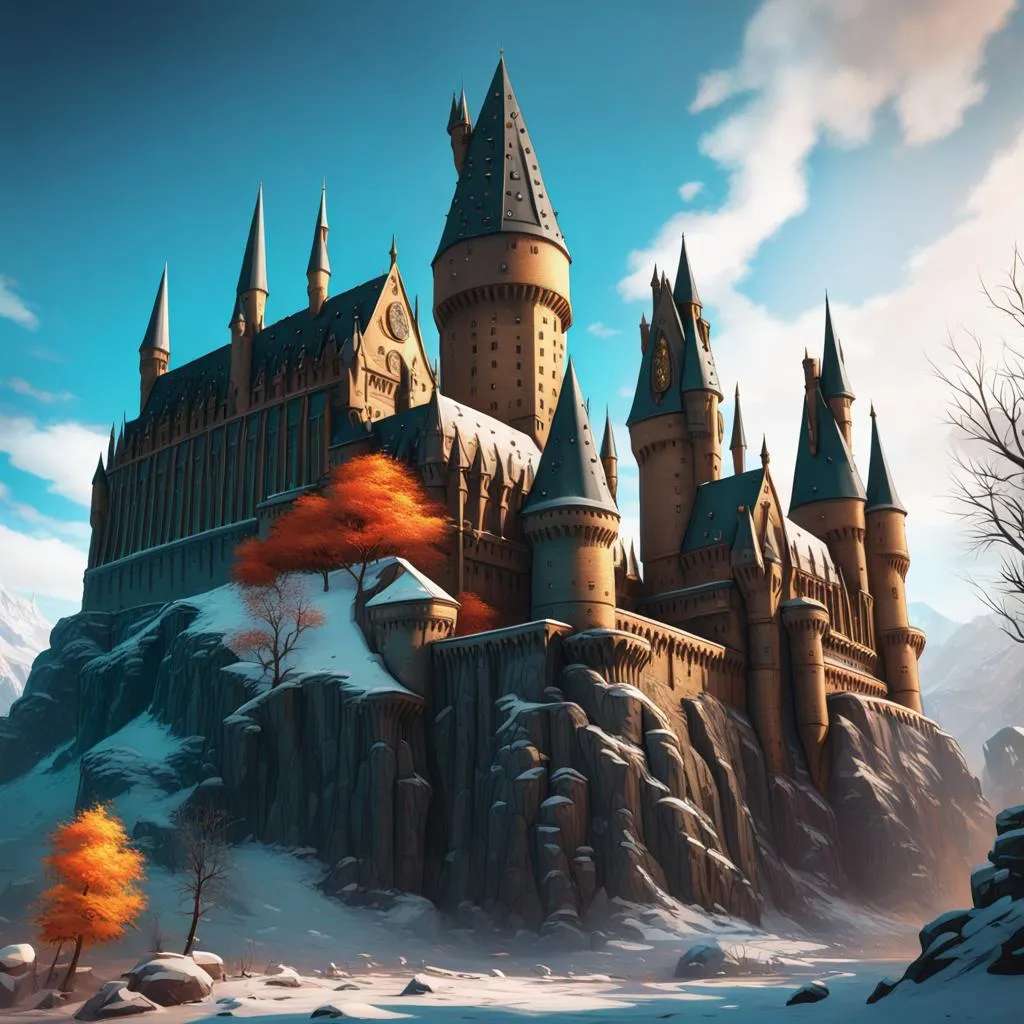 Harry Potter Hogwarts puzzle online