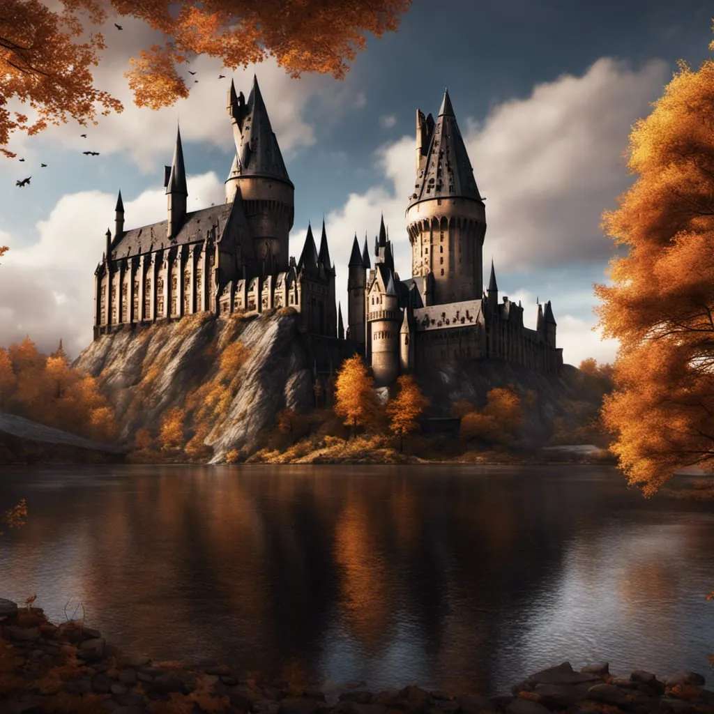 Harry Potter Otoño Hogwarts rompecabezas en línea