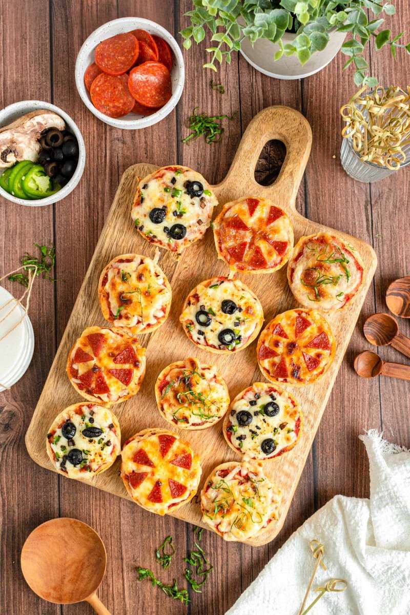 Pizza Bagels online puzzle