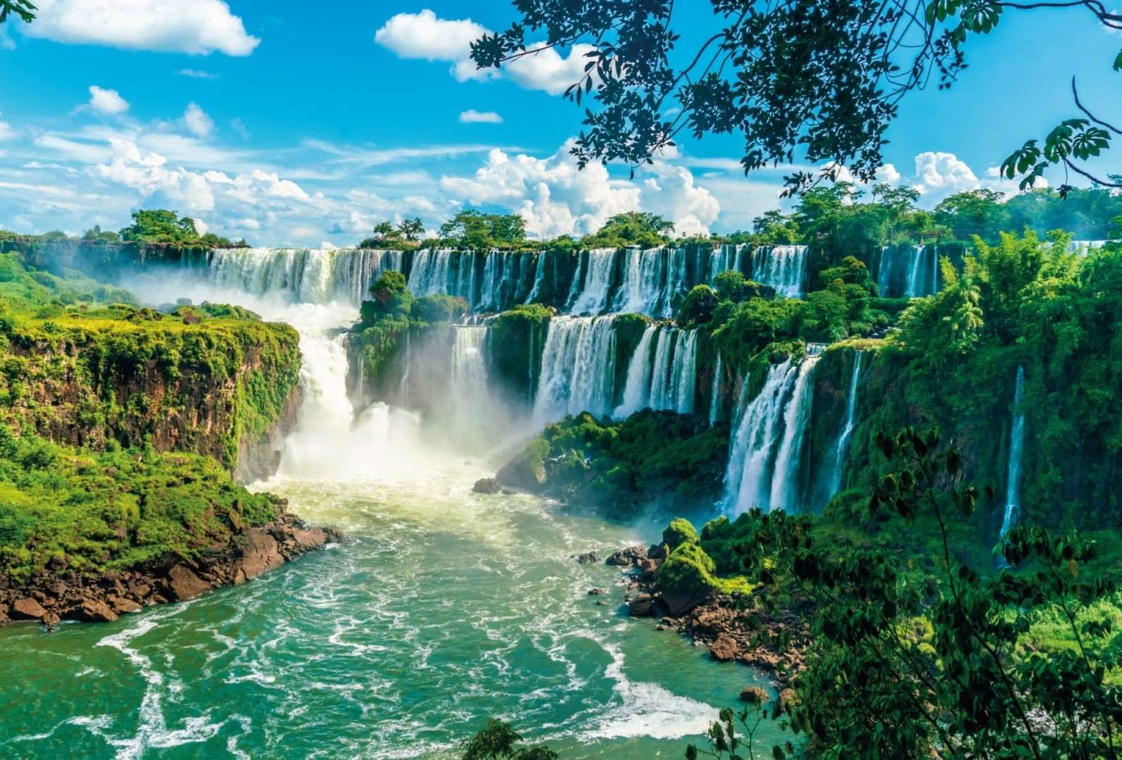 Iguazu-Wasserfälle Puzzlespiel online