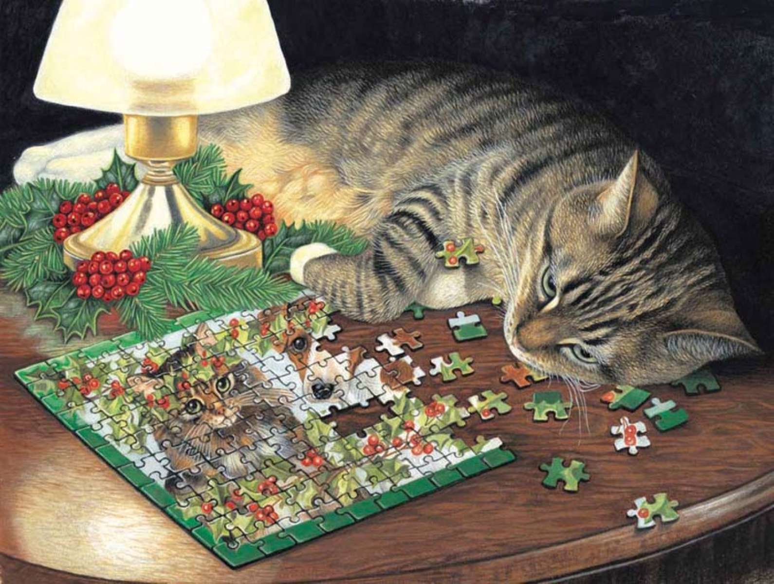 a macska és a puzzle kirakós online