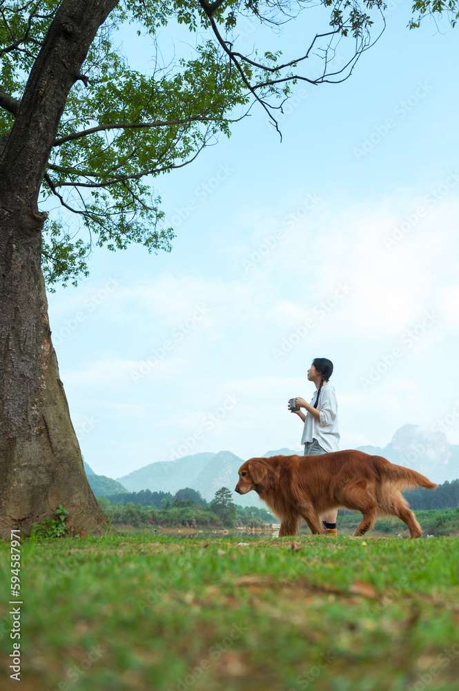 Passeando com o cachorro quebra-cabeças online