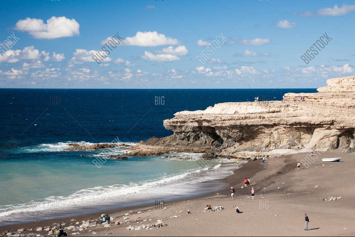 Costa de la isla de Fuerteventura rompecabezas en línea