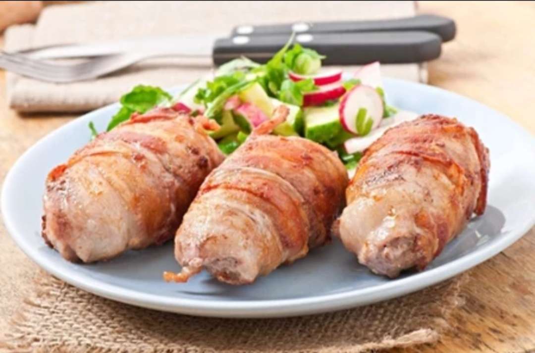 Rollitos de pollo rompecabezas en línea