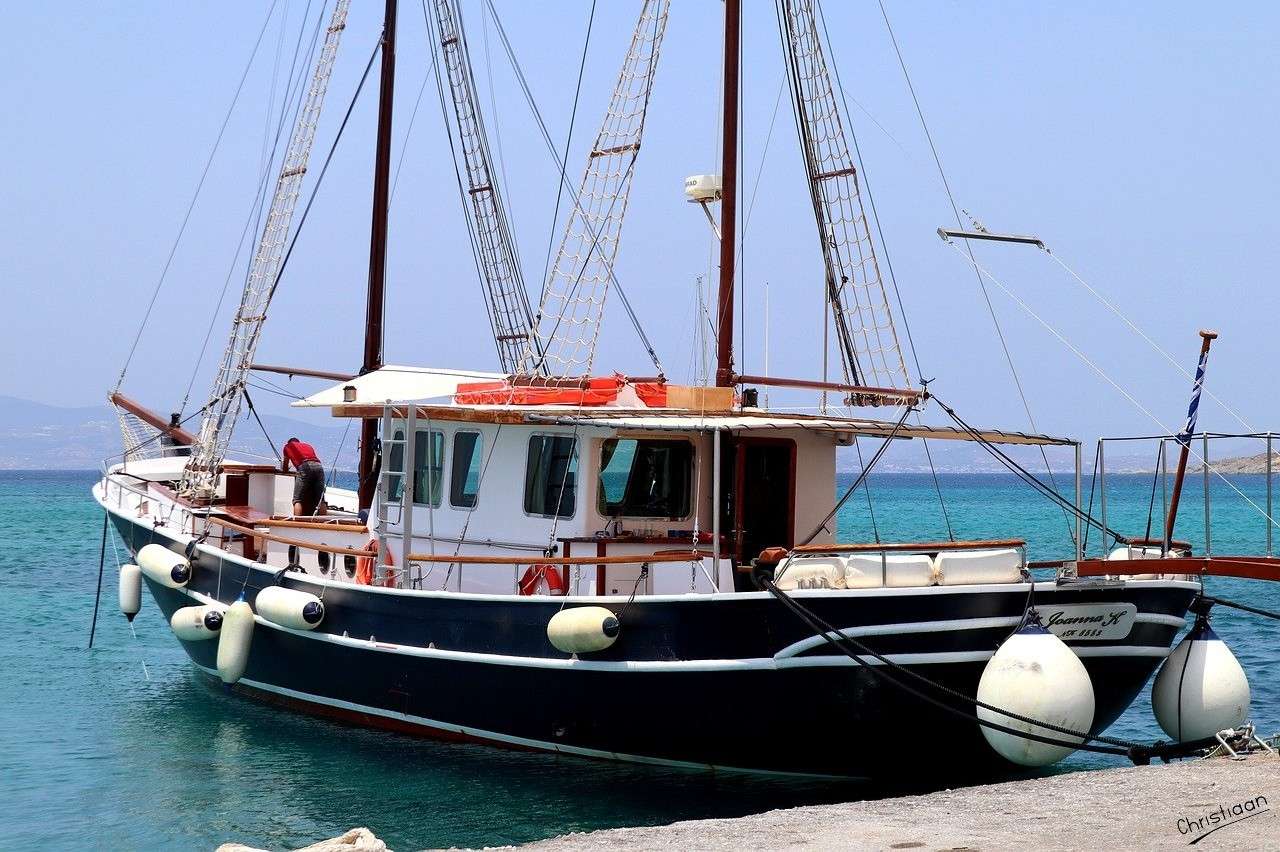 Barco, Velero, Puerto. rompecabezas en línea