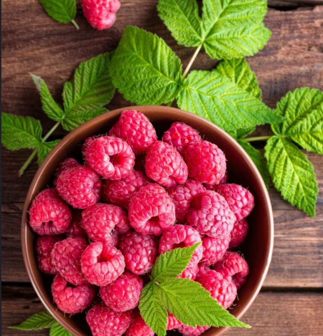 Bol de framboises puzzle en ligne