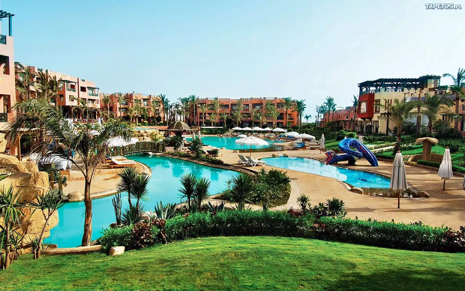 Resort i Egypten Pussel online