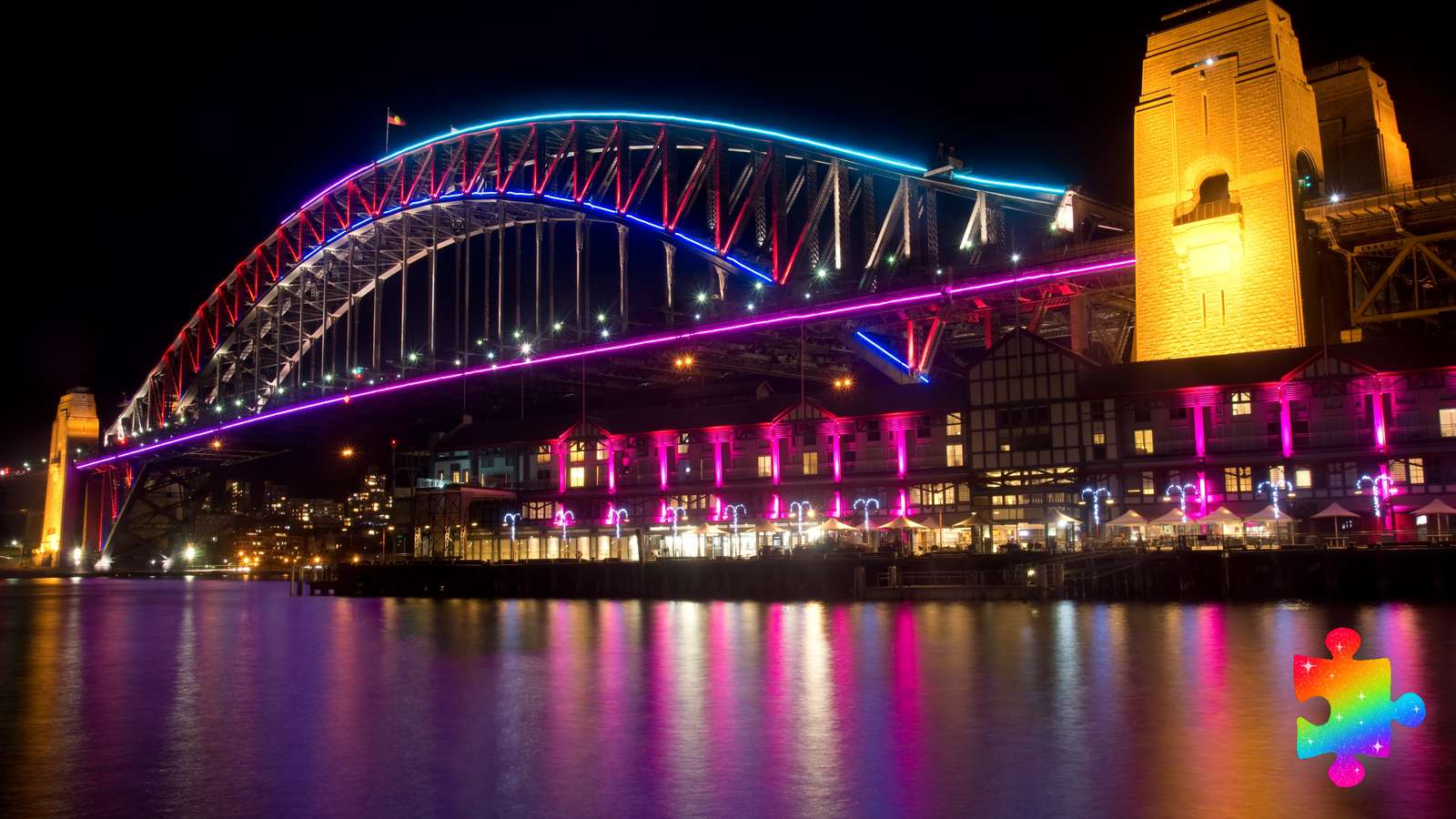 Pont du port de Sydney puzzle en ligne