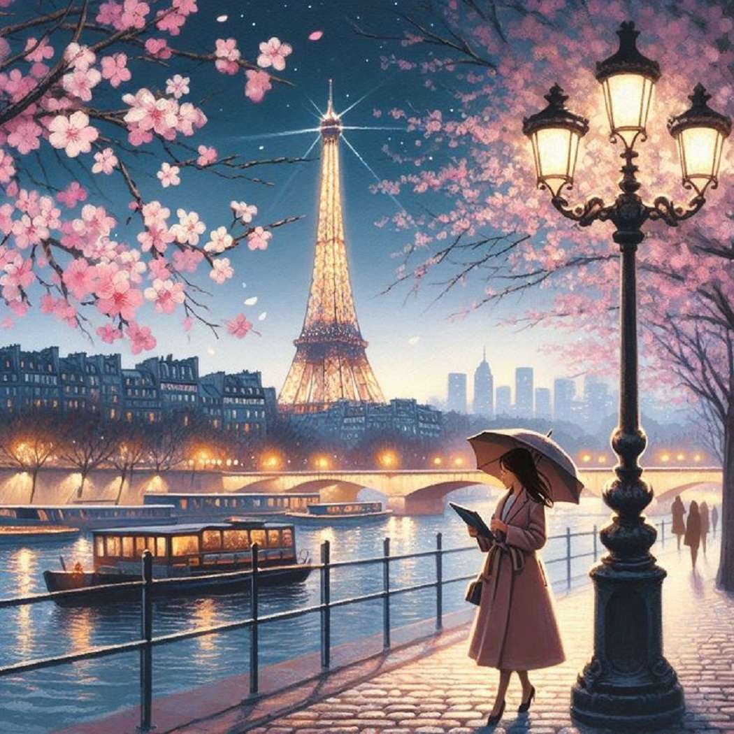 Seine promenade jigsaw puzzle online