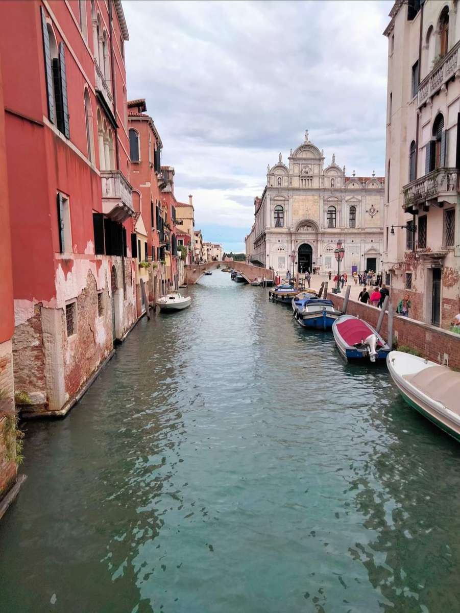 Venedig, Italien pussel på nätet