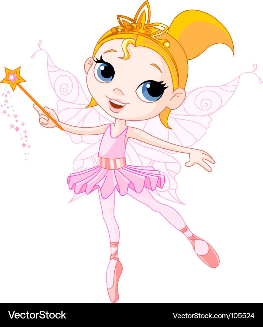 Cute fairy vector image online puzzle