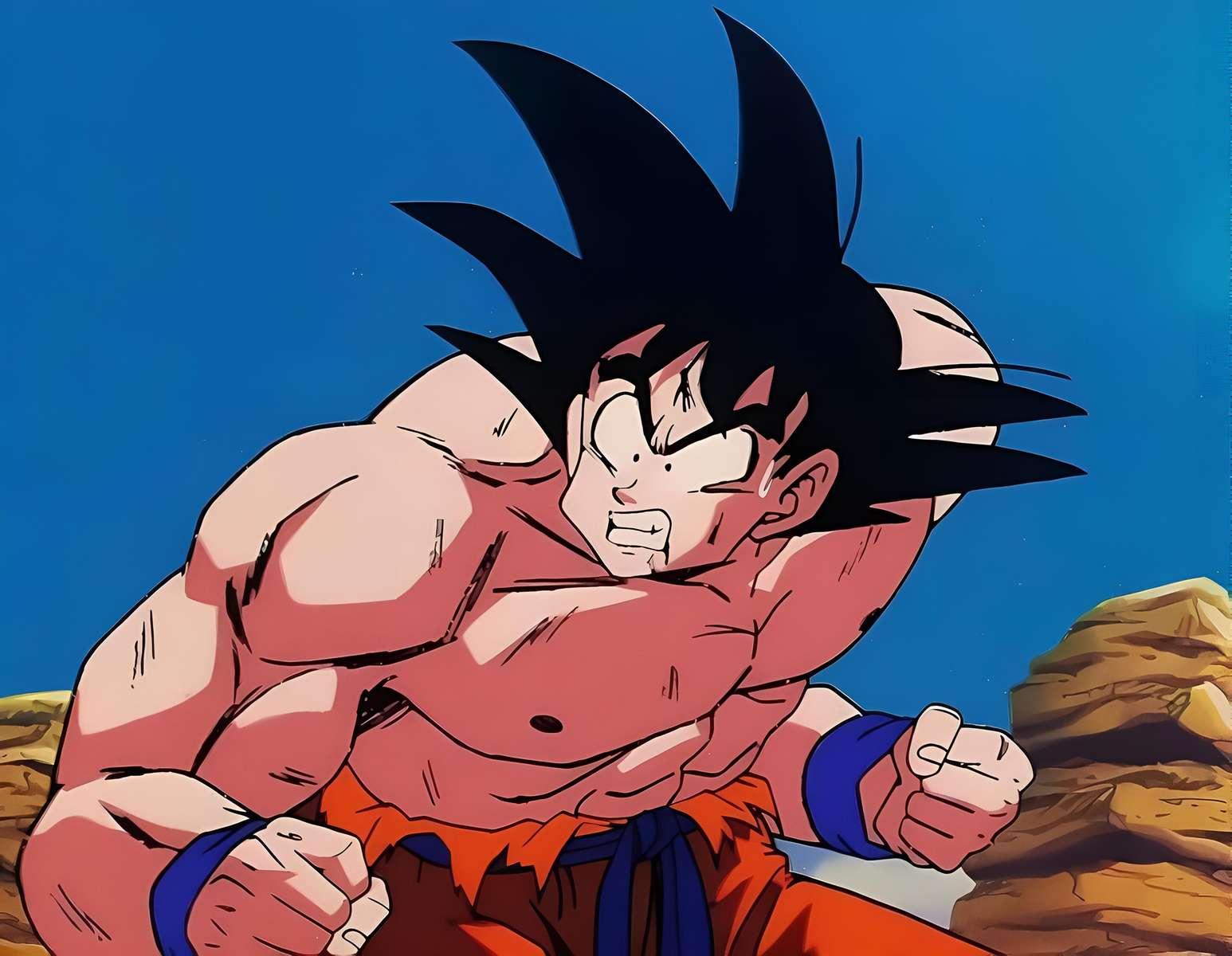 Ei sunt Goku. puzzle online