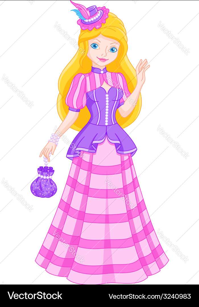 Image vectorielle princesse puzzle en ligne