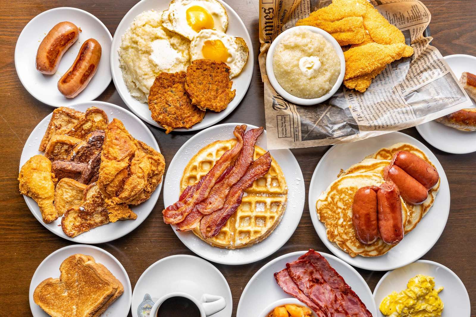 Platos de brunch rompecabezas en línea