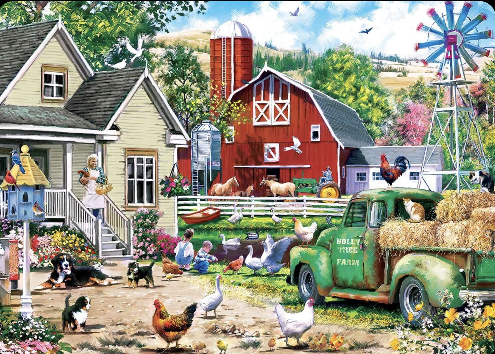 La vie à la Ferme Puzzlespiel online