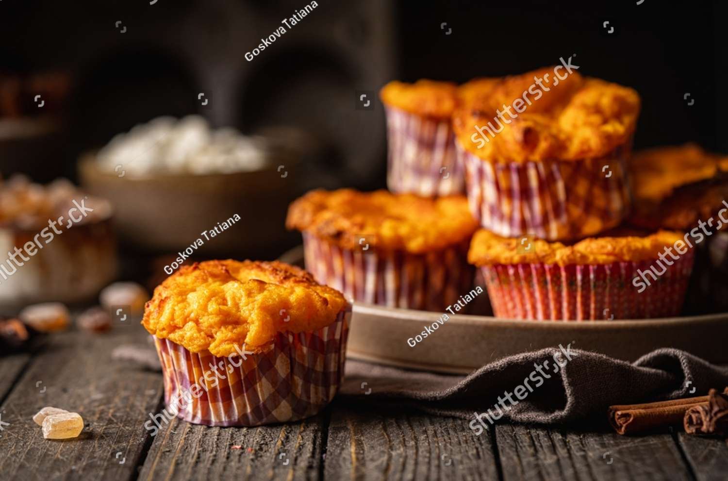 Dýňové muffiny skládačky online