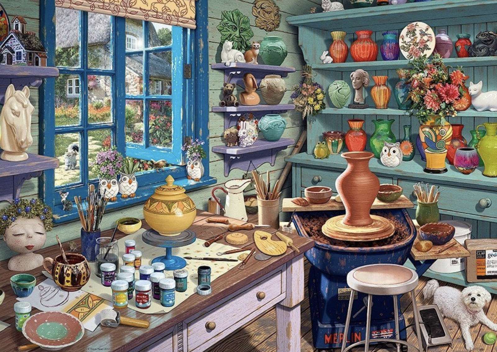 Atelier de ceramică puzzle online