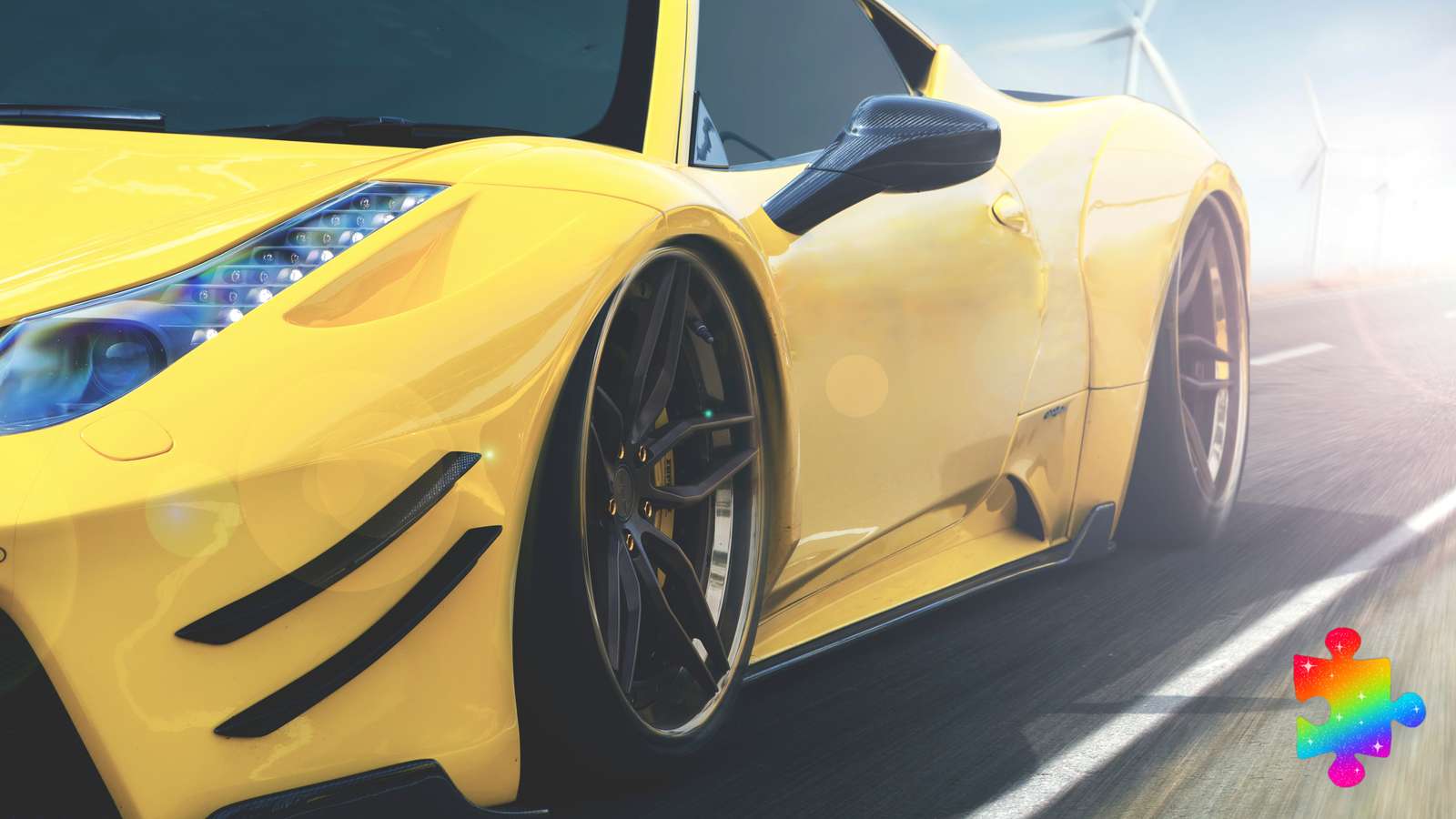 Ferrari sportautó – kirakós játék online puzzle