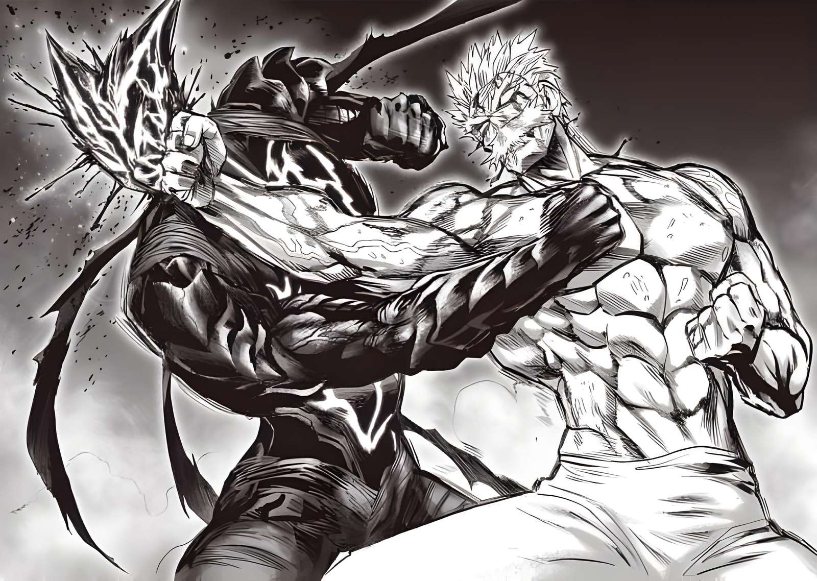 Cosmic Garou Vs Bang. online puzzle