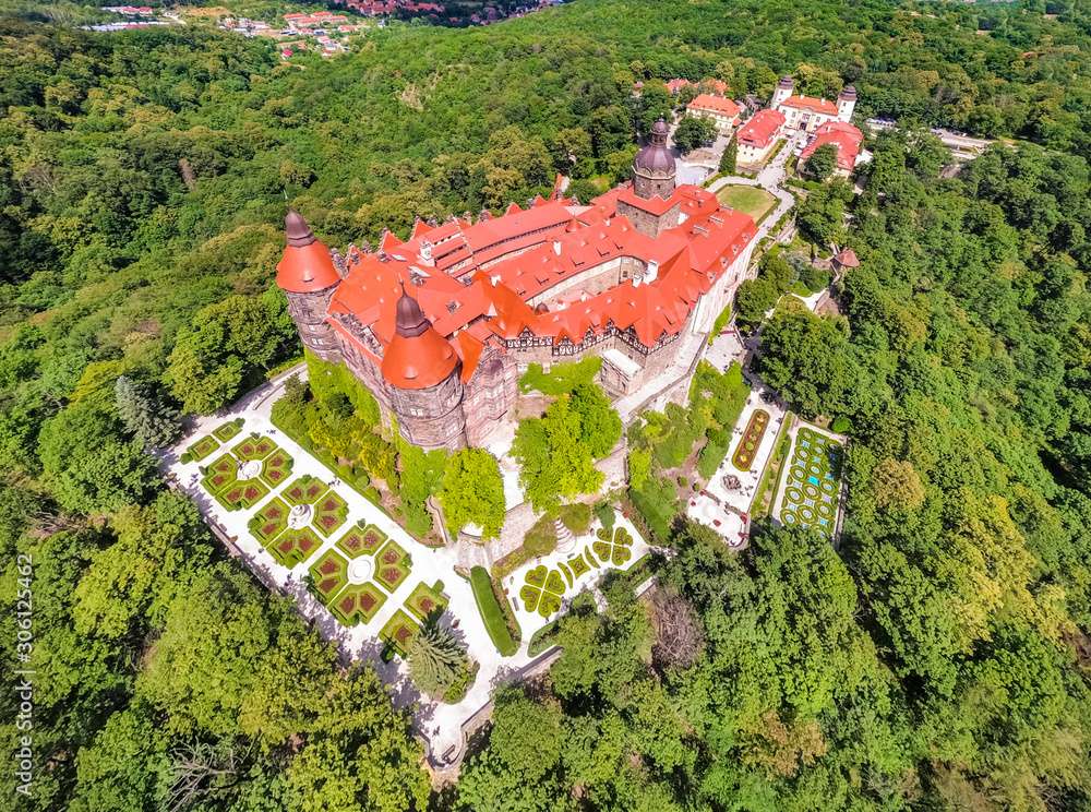 Książ Castle online puzzle