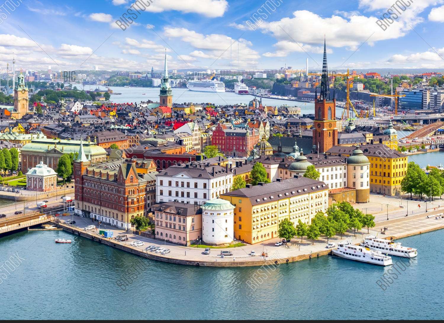 Stockholm Schweden Online-Puzzle