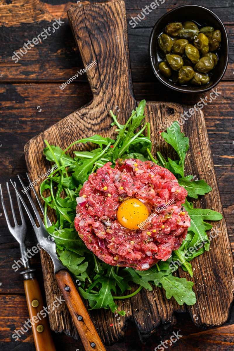 Beef Tartare with Egg online puzzle