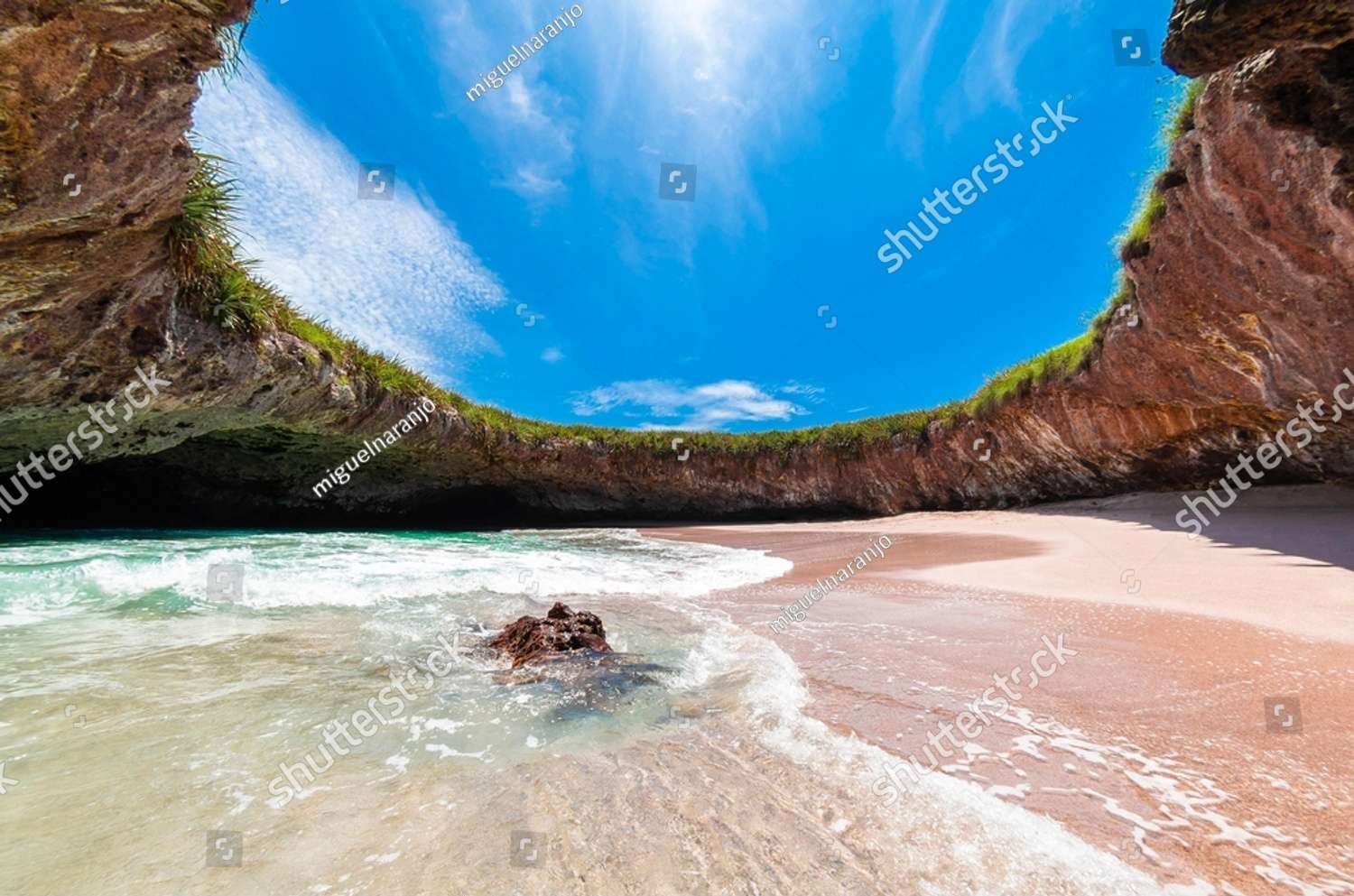 Hidden Beach στο Μεξικό online παζλ