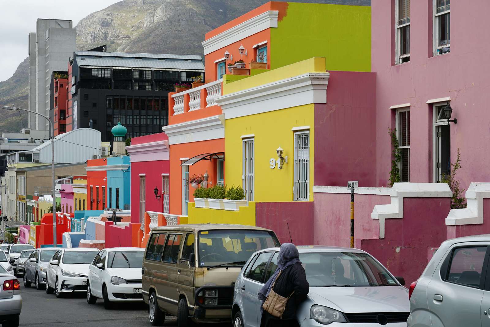 Bo-Kaap, Kapské Město, Jižní Afrika online puzzle