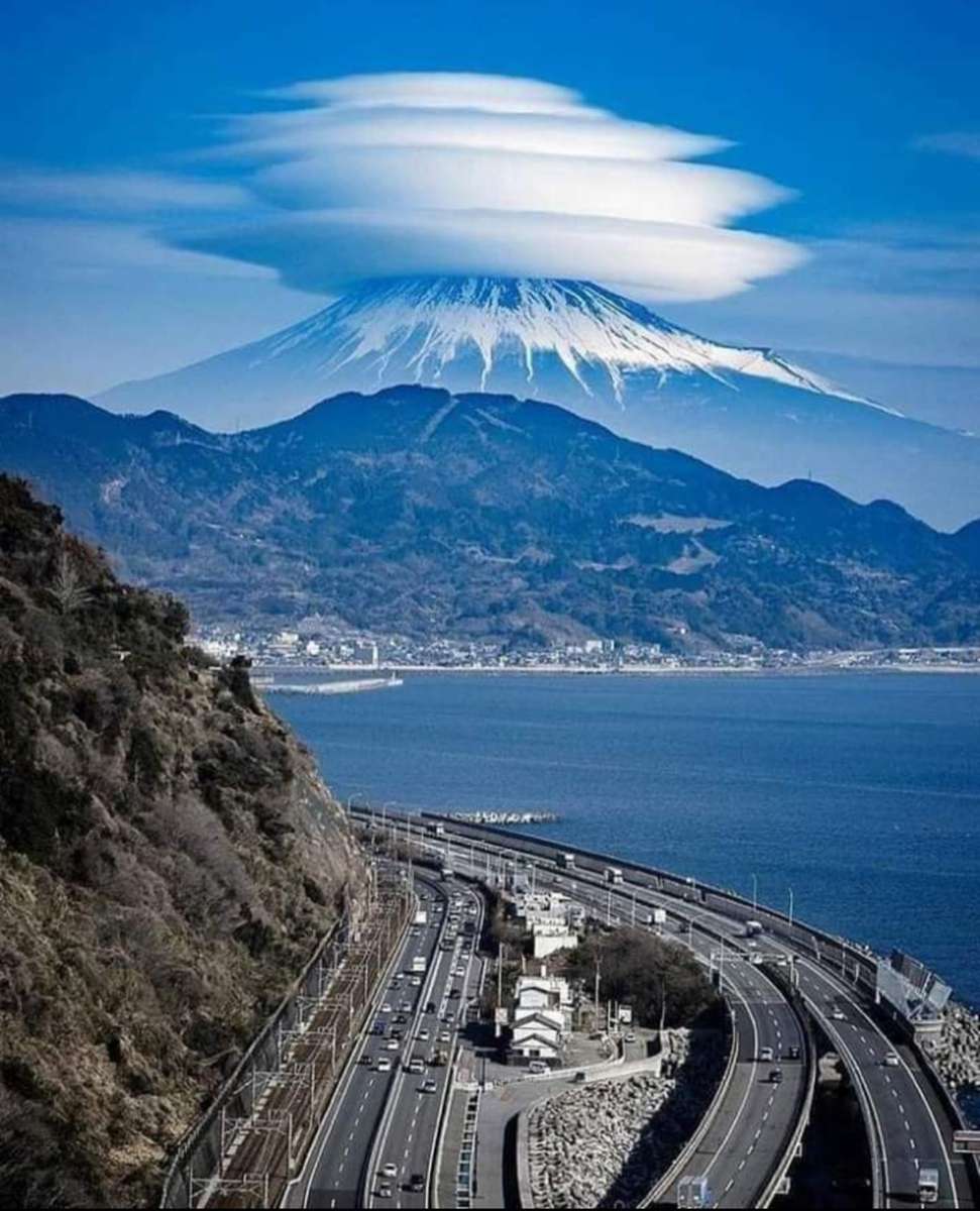 Montaña fuji japon rompecabezas en línea