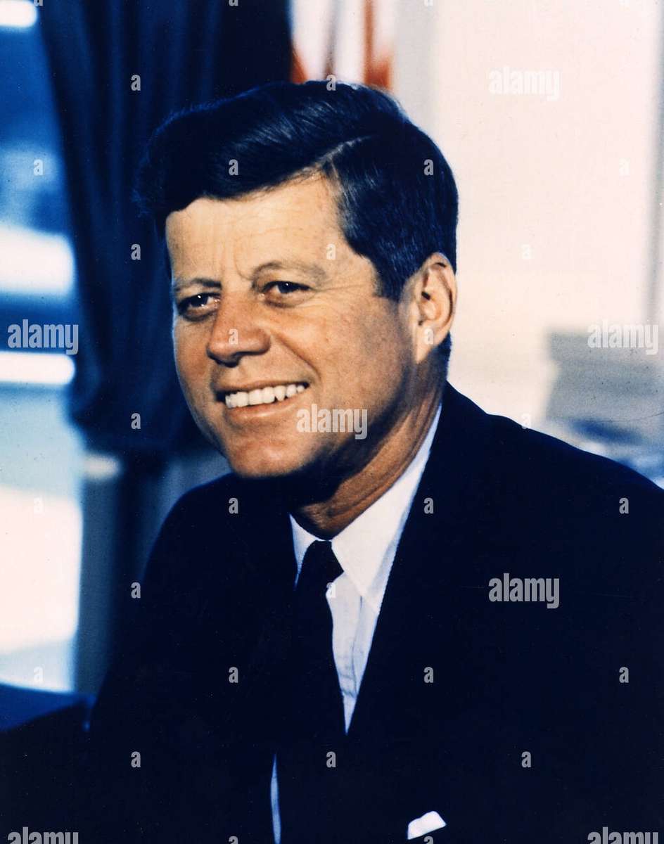 John F. Kennedy (Președintele SUA 1961-1963) jigsaw puzzle online