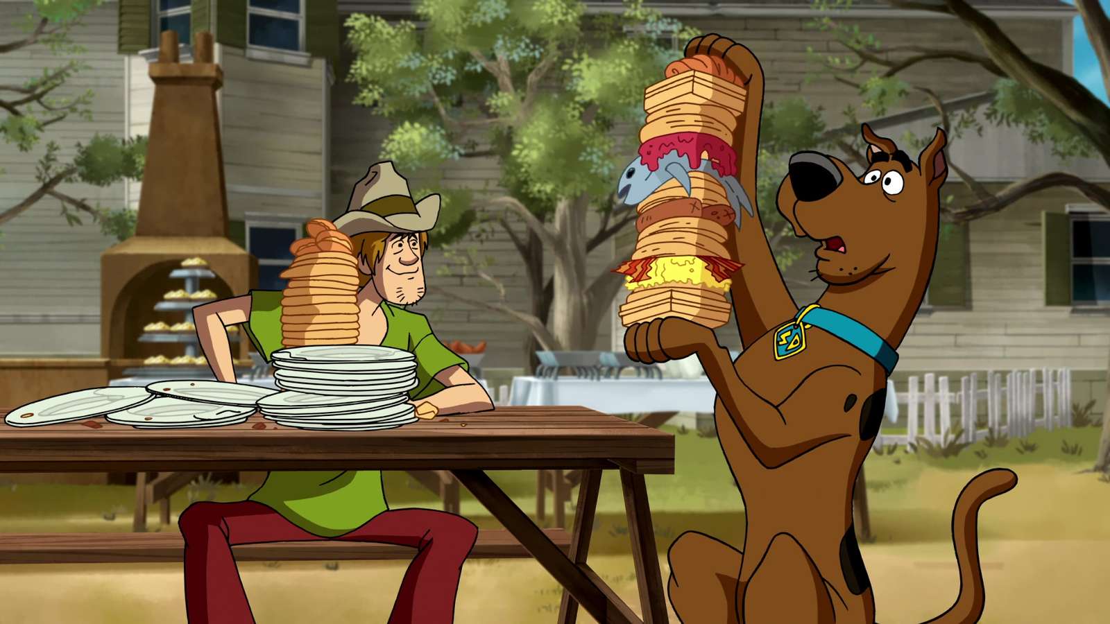 Scooby-Doo! O confronto de Salsicha quebra-cabeças online