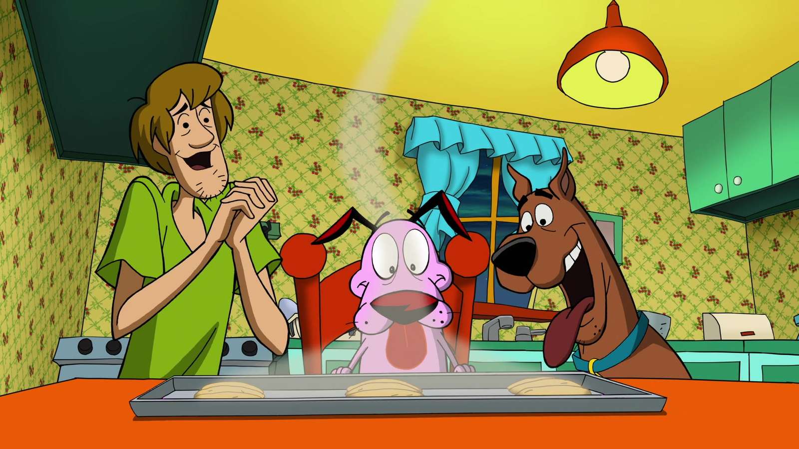 Scooby-Doo! Meets Courage the Cowardly Dog Online-Puzzle